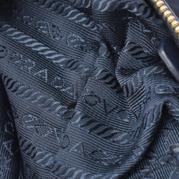 PRADA Navy Blue Nylon Shoulder Bag - Picture 11 of 12